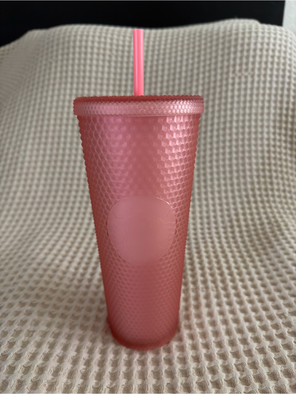 Starbucks Pink Studded Reusable Tumbler with Straw